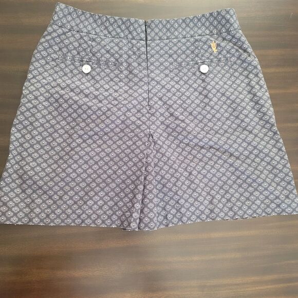 Peter Millar Womens Sz 10 Skort Black White Pattern ASU Arizona State University - Picture 2 of 8